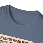 Application for one more set -  Push day T-Shirt