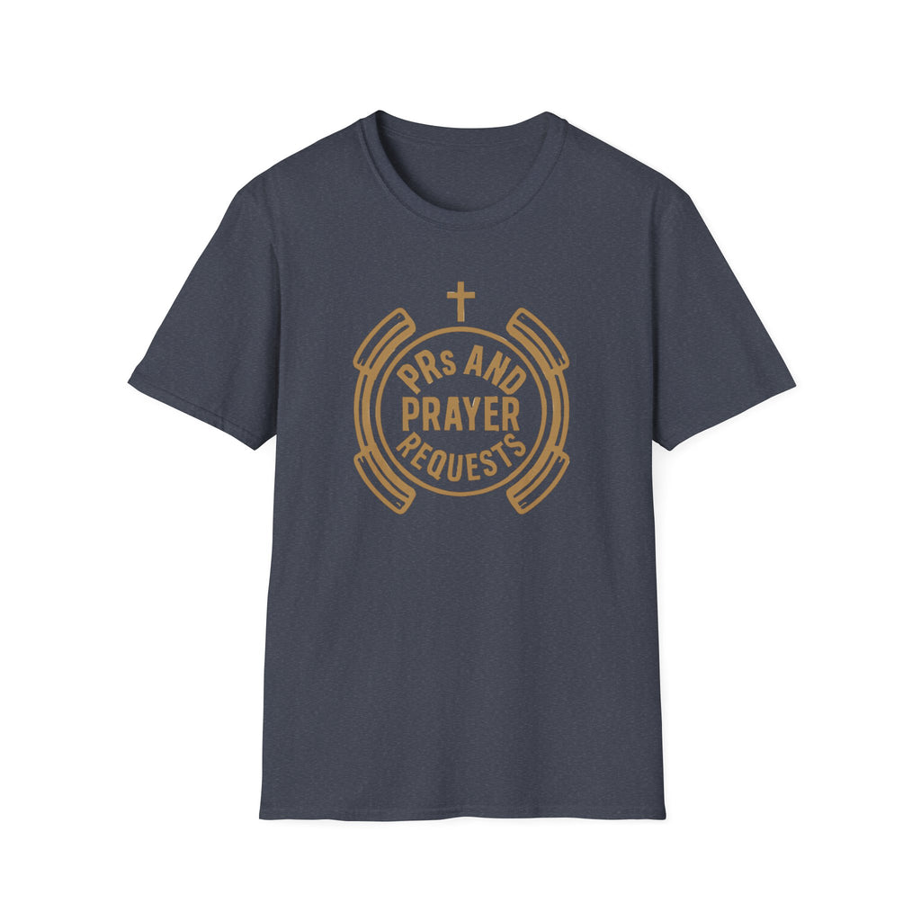 PRs and Prayer Requests – Faith & Fitness Circle Emblem Tshirt