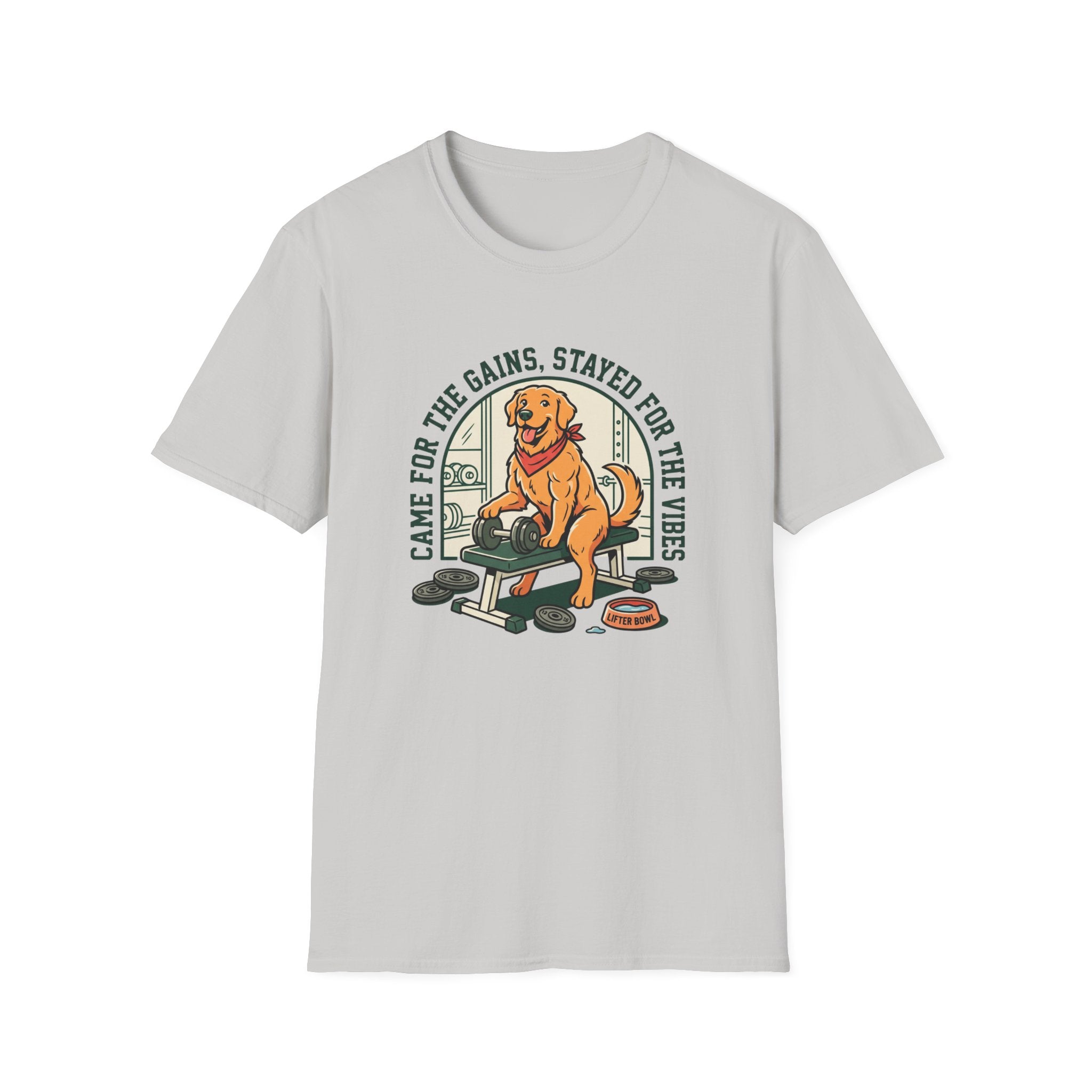 Came for the gains, stayed for the vibes T-Shirt