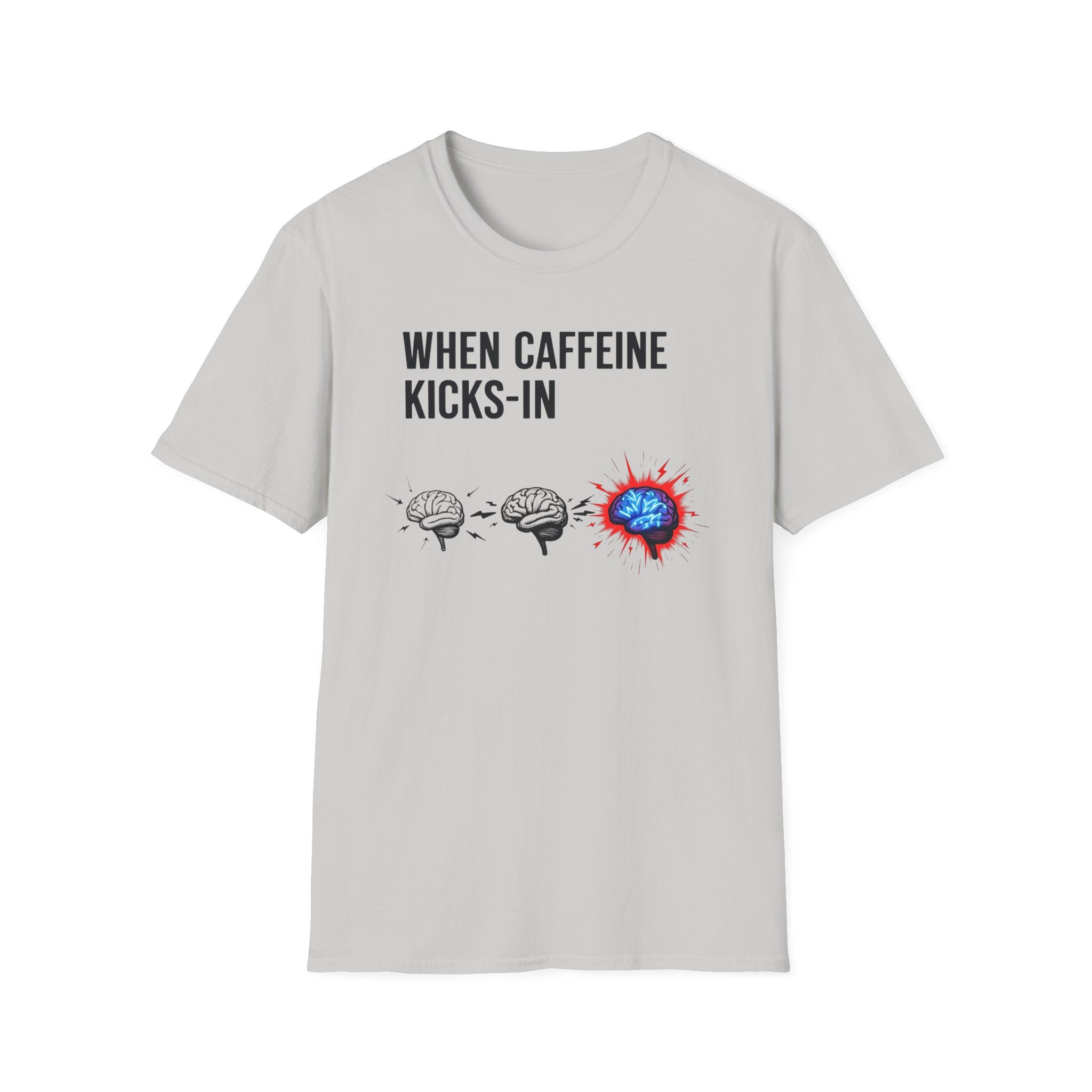When Caffeine Kicks In – Brainstorm Mode Engaged T-Shirt