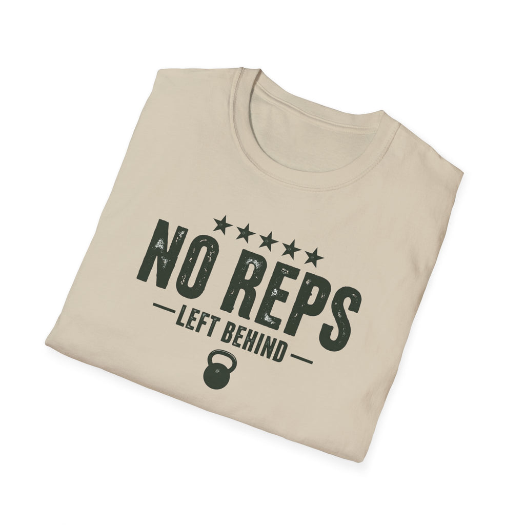 No Reps Left Behind – Kettlebell Grind T-Shirt