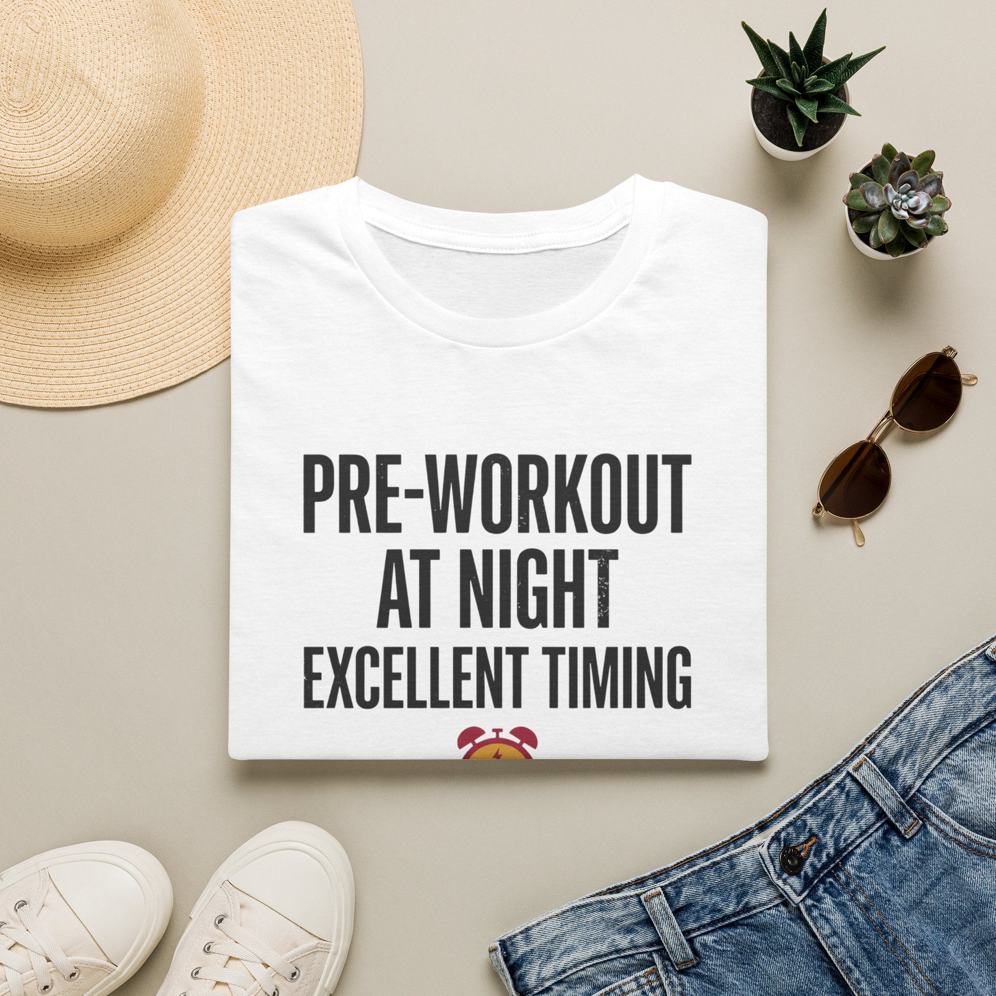 Pre at night - Excellent timing T-Shirt