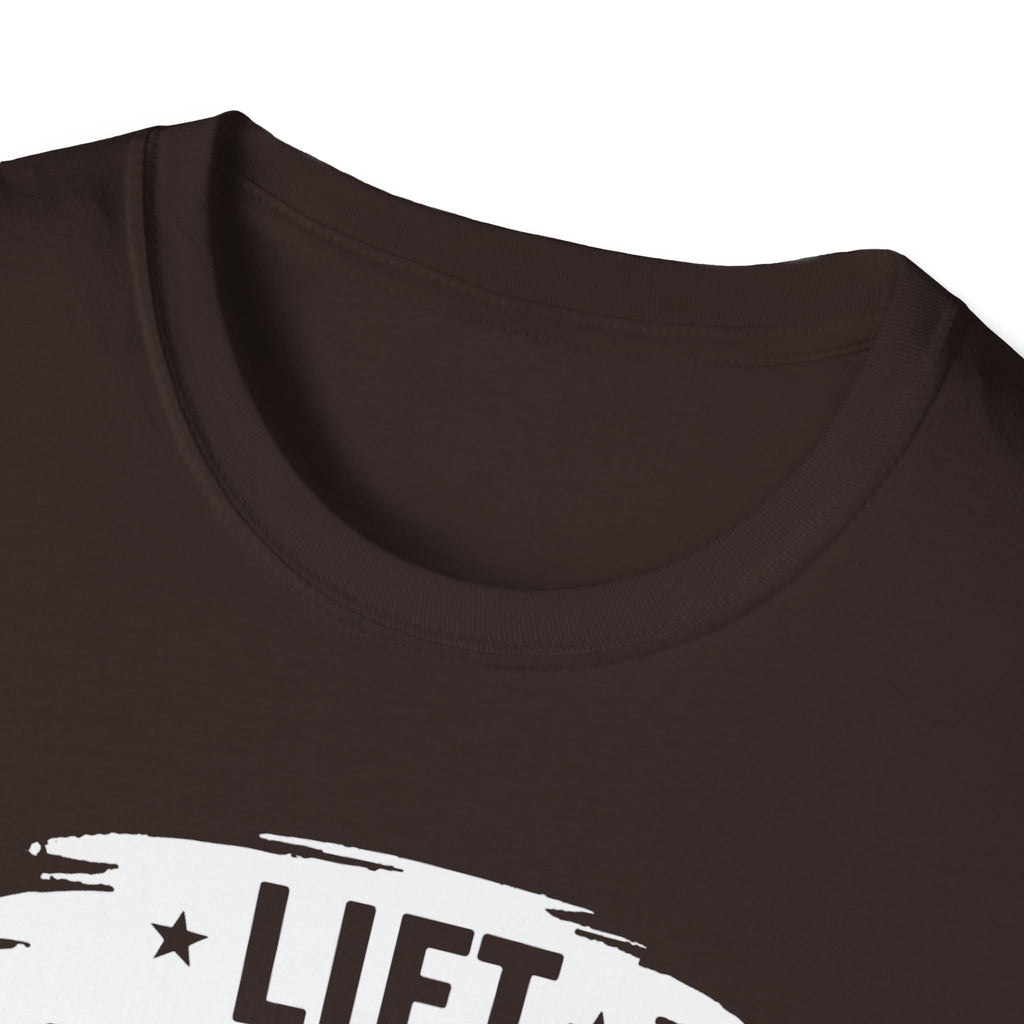 Lift Heavy, Petty Harder (Vintage Crest Edition) T-Shirt
