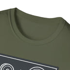 Adding Plates Is My Favorite Subject – Minimal Chalkboard Stylen Tshirt