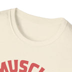 Muscle Over Math – Barbell Crunch Edition T-Shirt