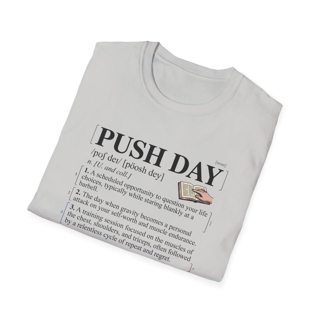Push day - dictionary meaning T-Shirt