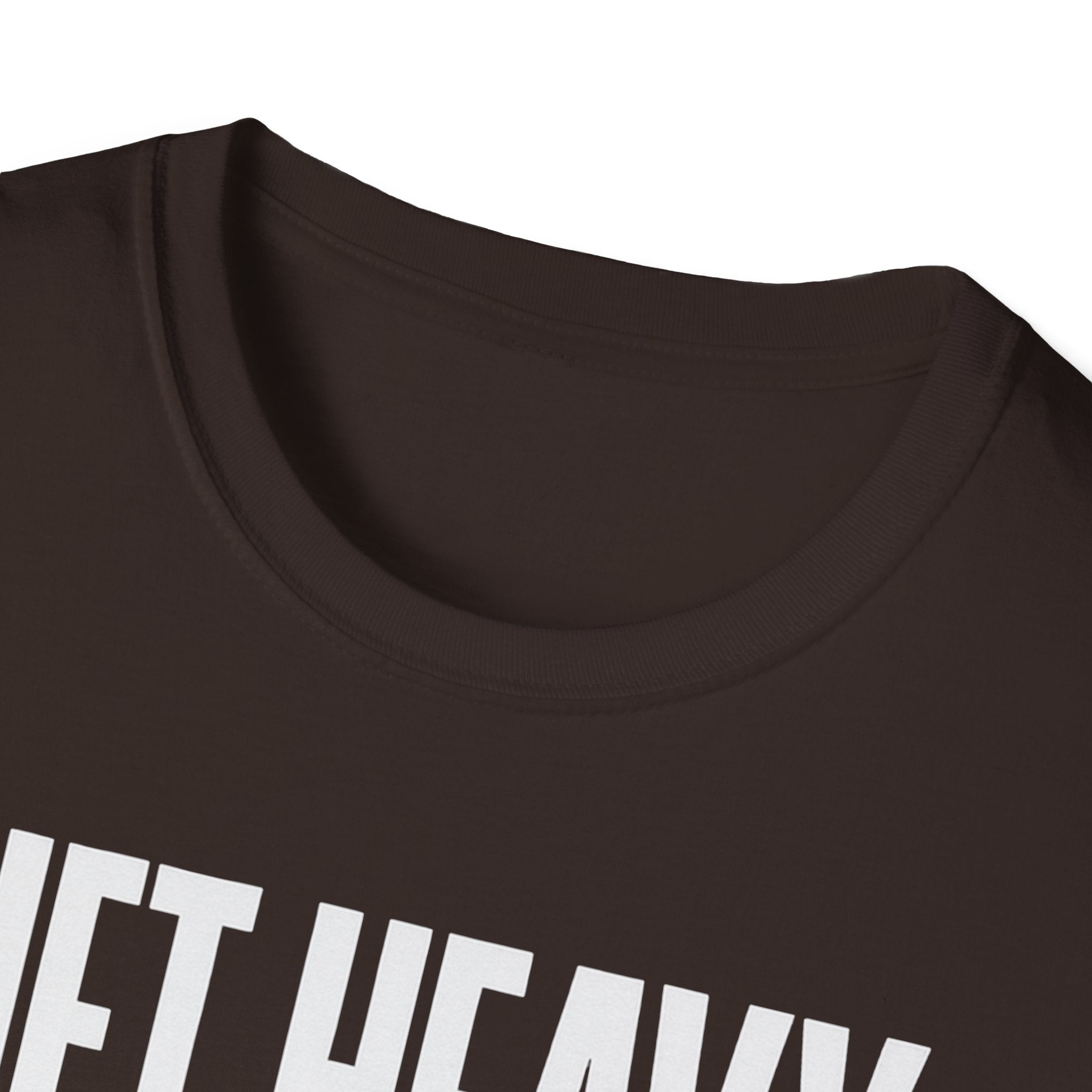 Lift Heavy. Pray Hard. – Bold Faith & Strength Tshirt