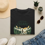 Gym is my escape - Adventure style T-Shirt