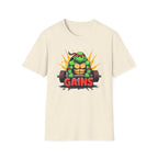 Hard-Shelled Gains – Turtle Power Edition T-Shirt