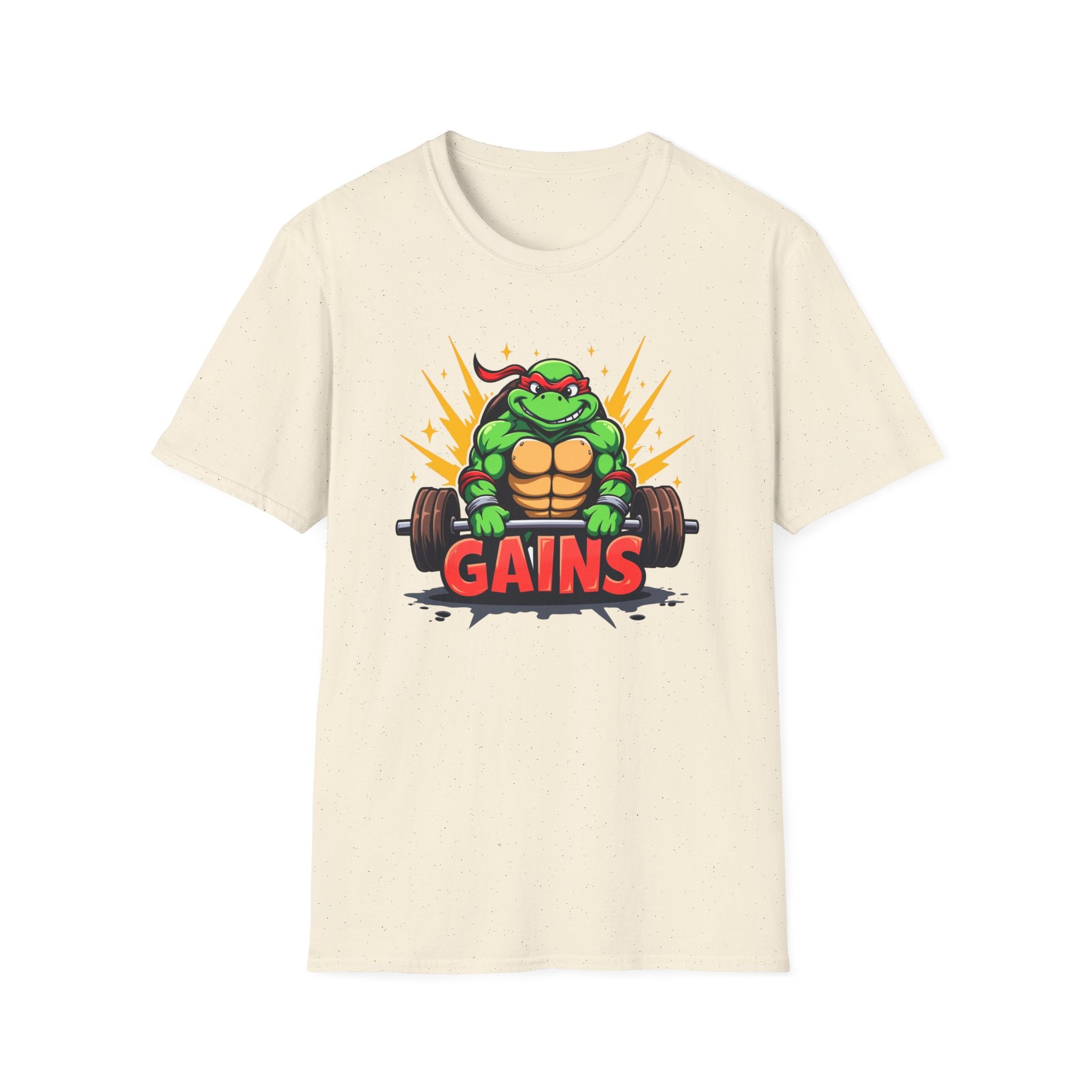 Hard-Shelled Gains – Turtle Power Edition T-Shirt