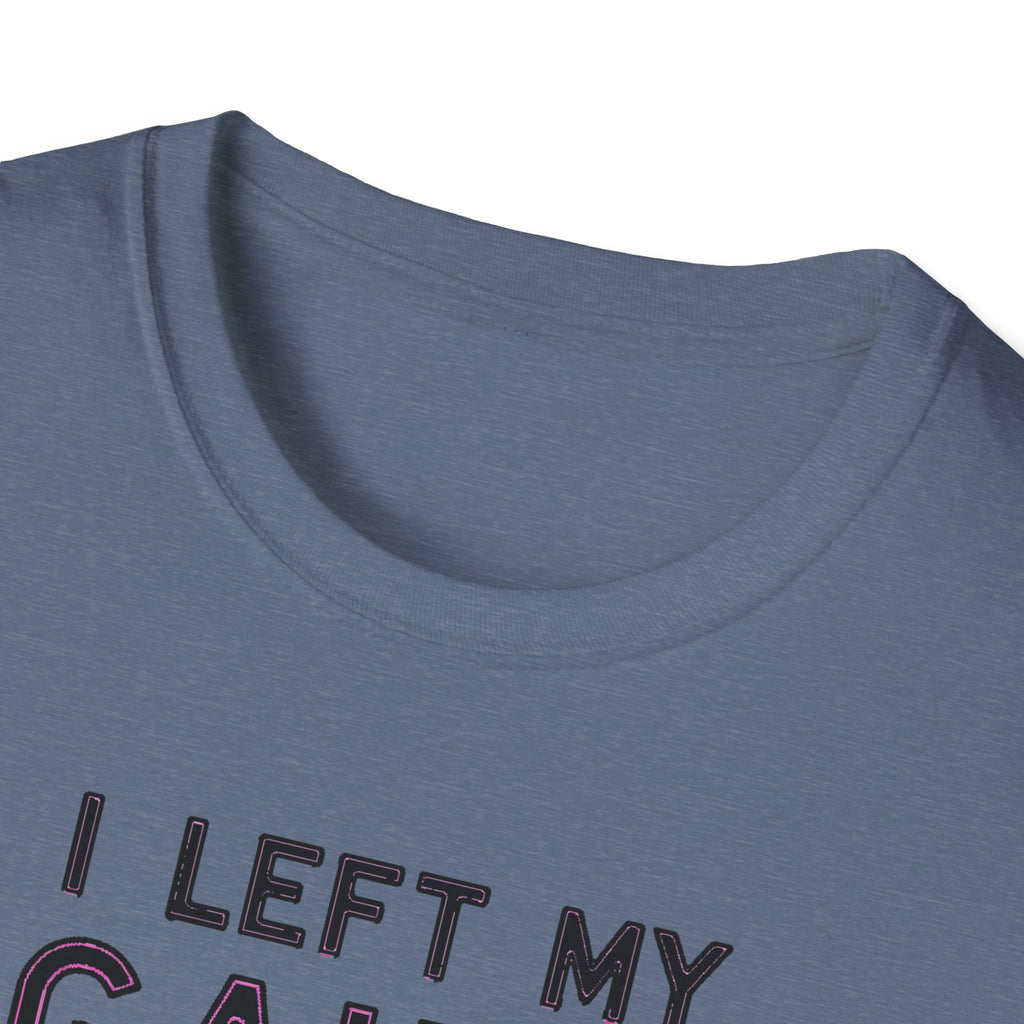 I Left My Gains for This? – Neon Gym Life T-Shirt