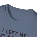 I Left My Gains for This? – Neon Gym Life T-Shirt