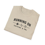 Running on Caffeine & PRs – Minimal Strength Mode T-Shirt