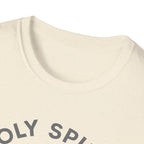 Holy Spirit. Heavy Weights. – Crossed Barbells Emblem Tshirt