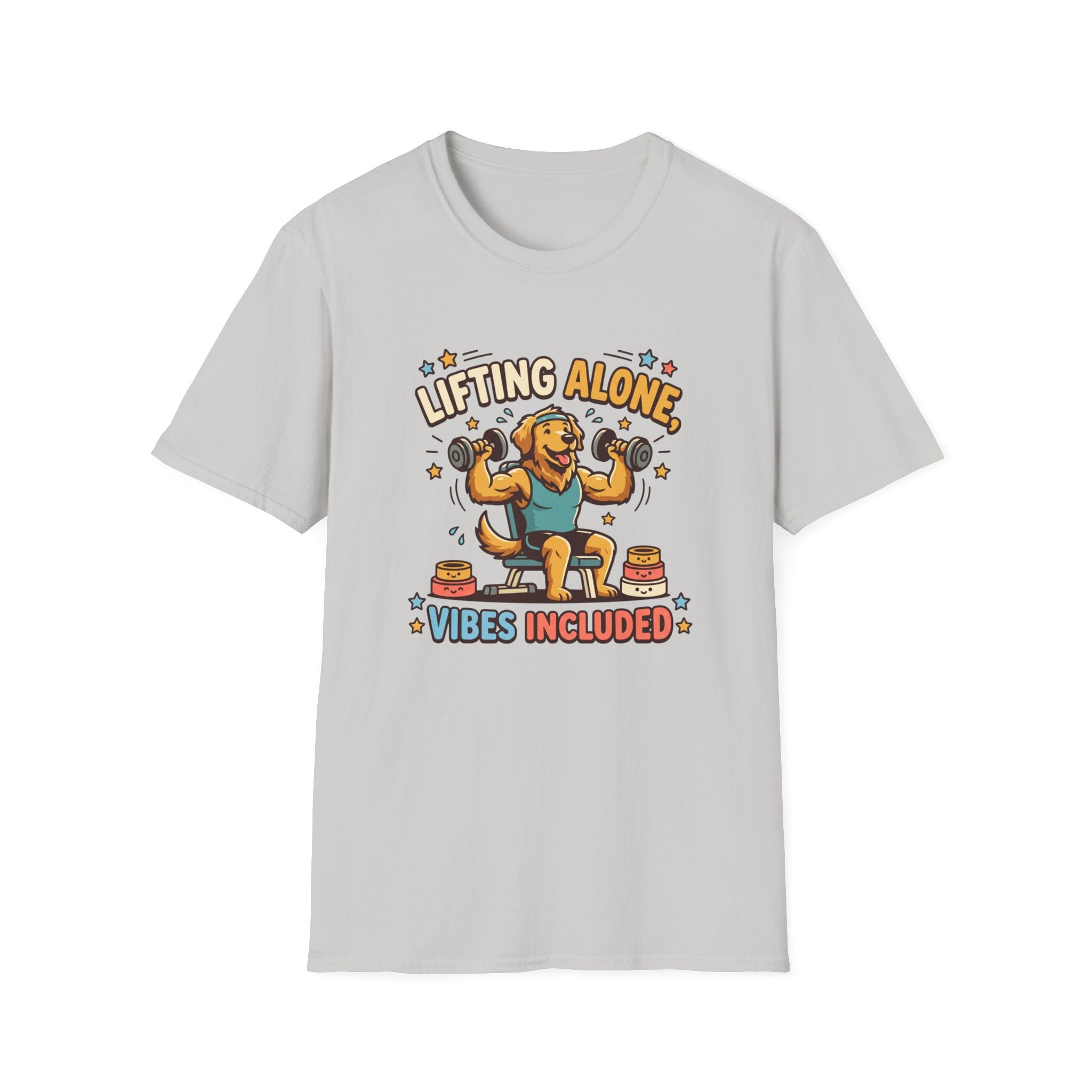Lifting alone, Vibes included T-Shirt