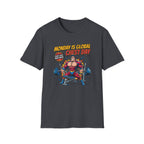 Monday is Global chest day - Comic T-Shirt