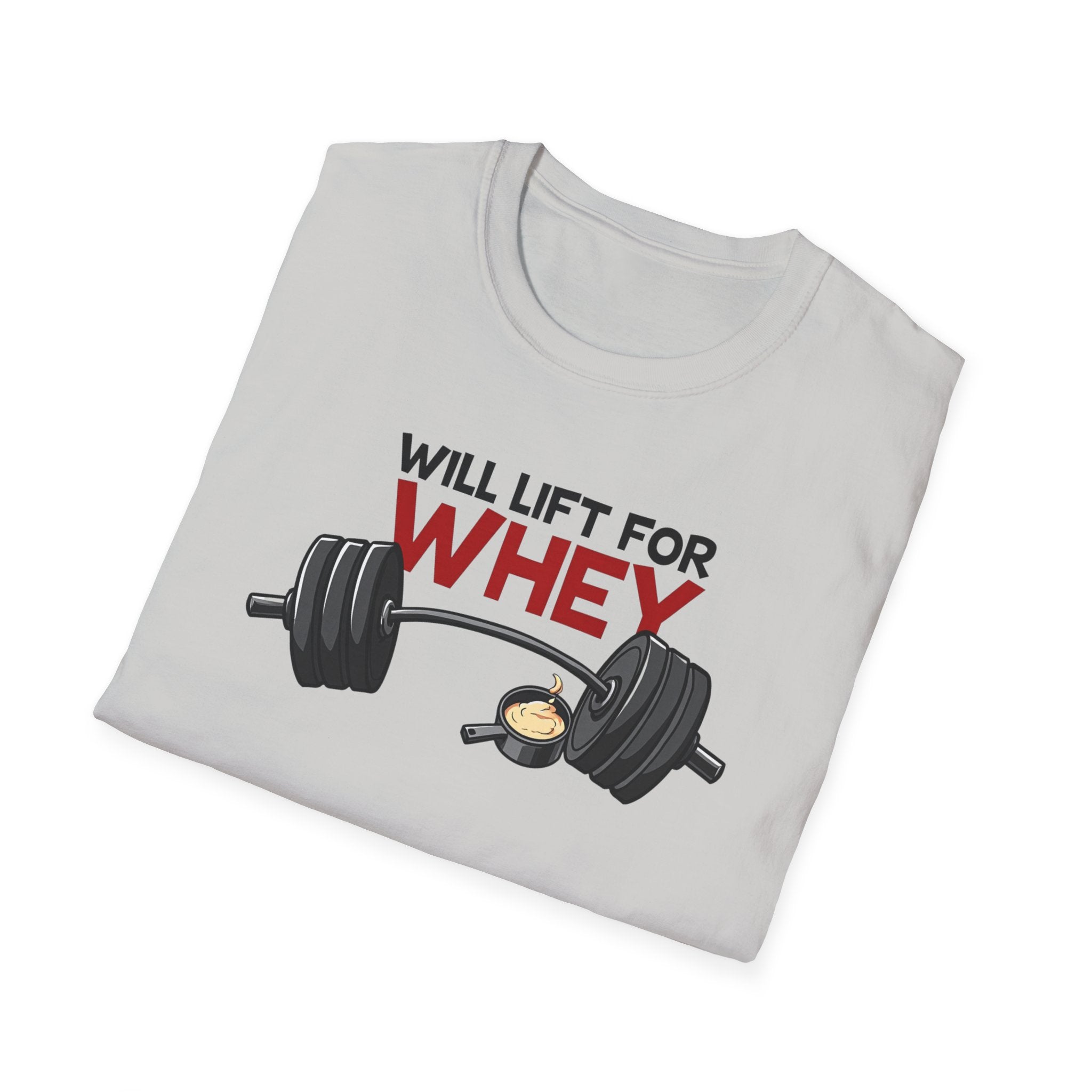 Will Lift for Whey – Scoop Edition T-Shirt
