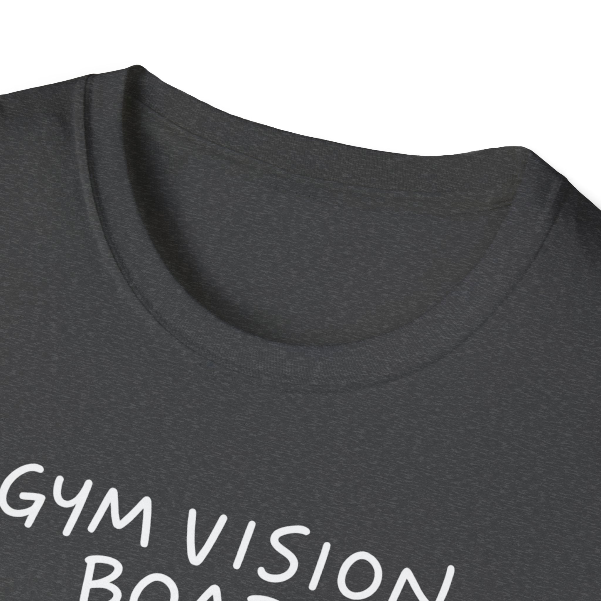 Gym Vision Board – Neon Goals Edition T-Shirt