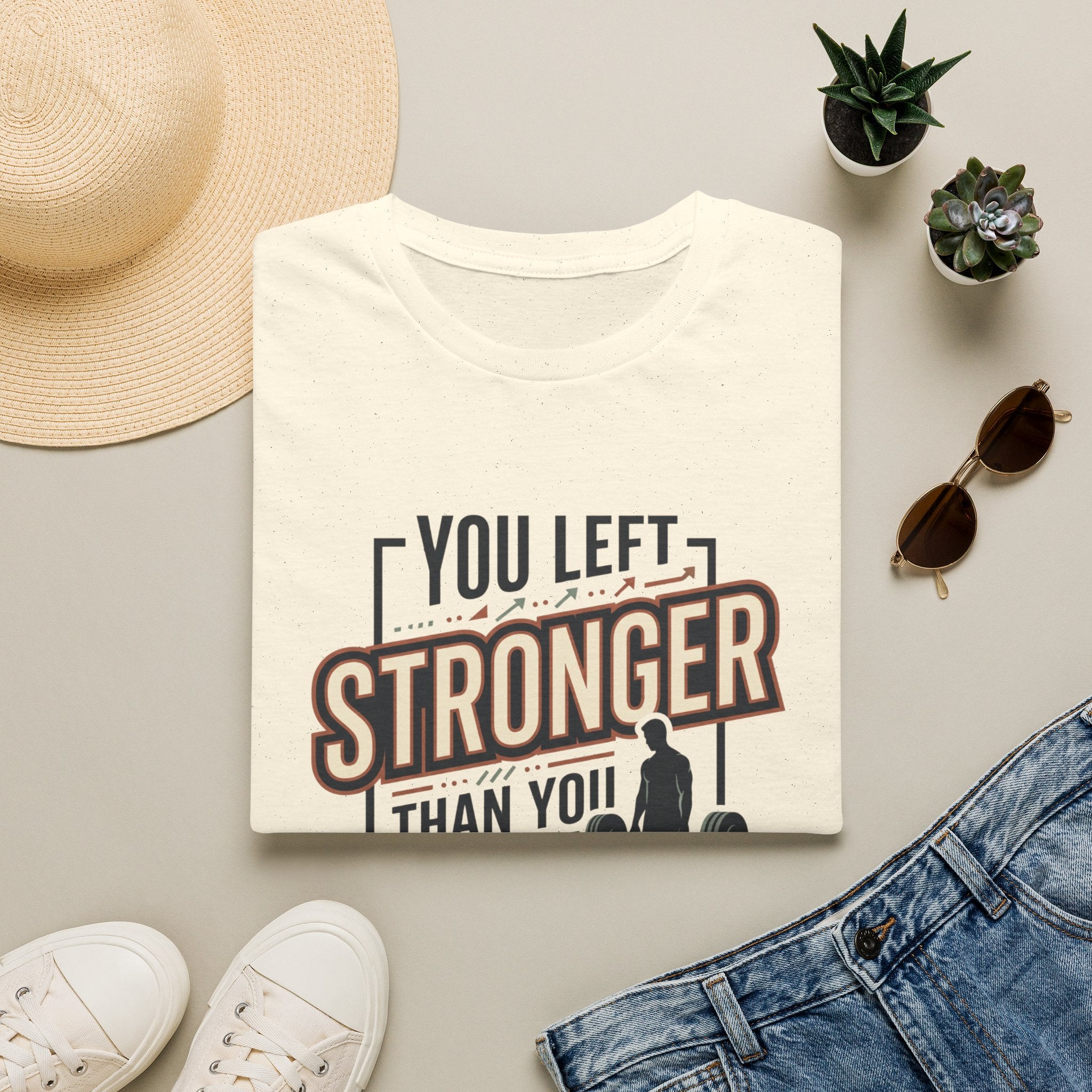 You left stronger than you arrived T-Shirt