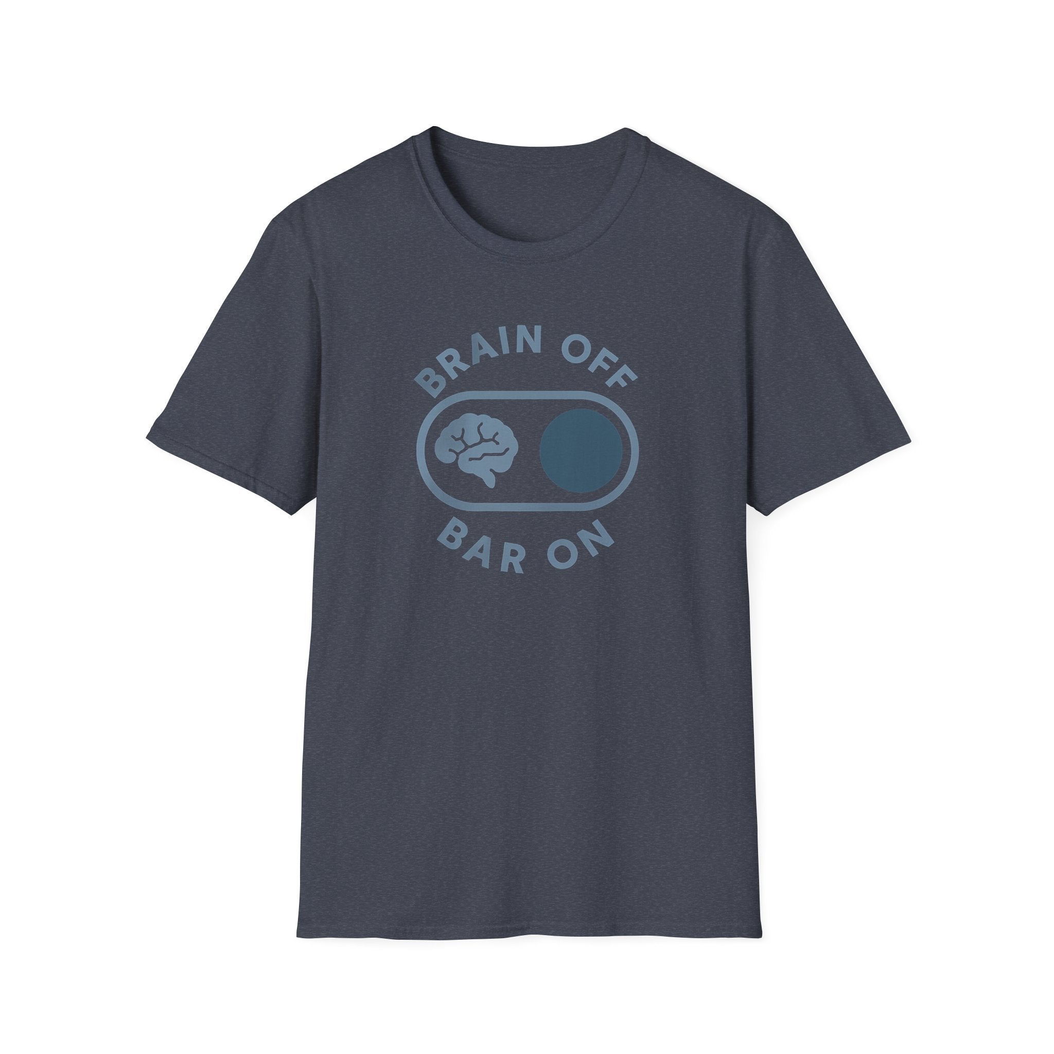 Brain Off Bar On – Powerlifting Switch T-Shirt