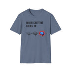 When Caffeine Kicks In – Brainstorm Mode Engaged T-Shirt