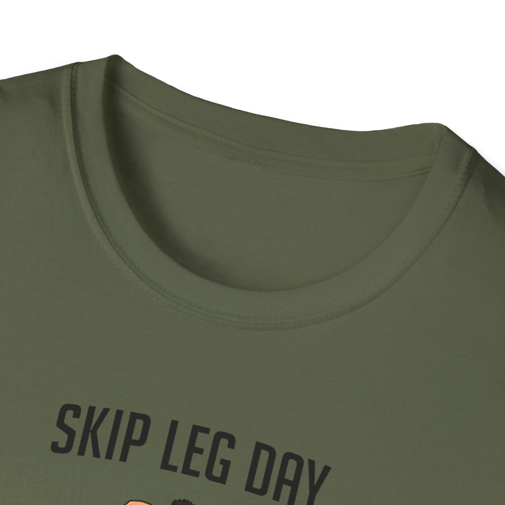 Skip Leg Day, Lose Respect – Full Physique Statement T-Shirt