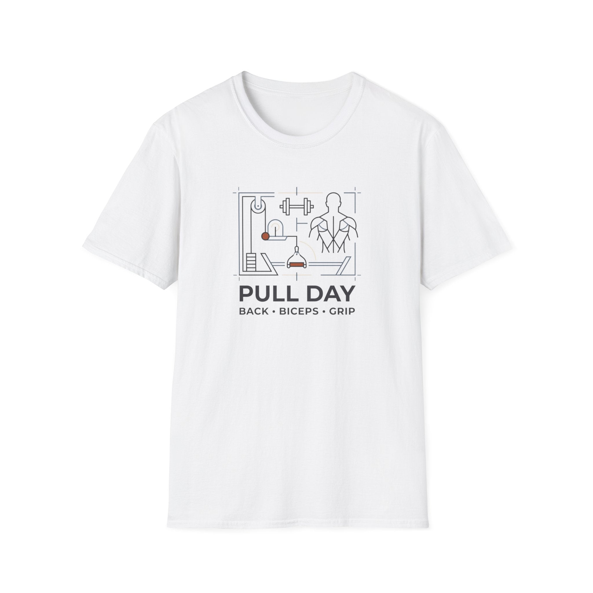 Pull day - Back. Biceps. Grip T-Shirt