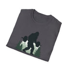 Forest Beast Mode – Bigfoot Barbell Edition T-Shirt