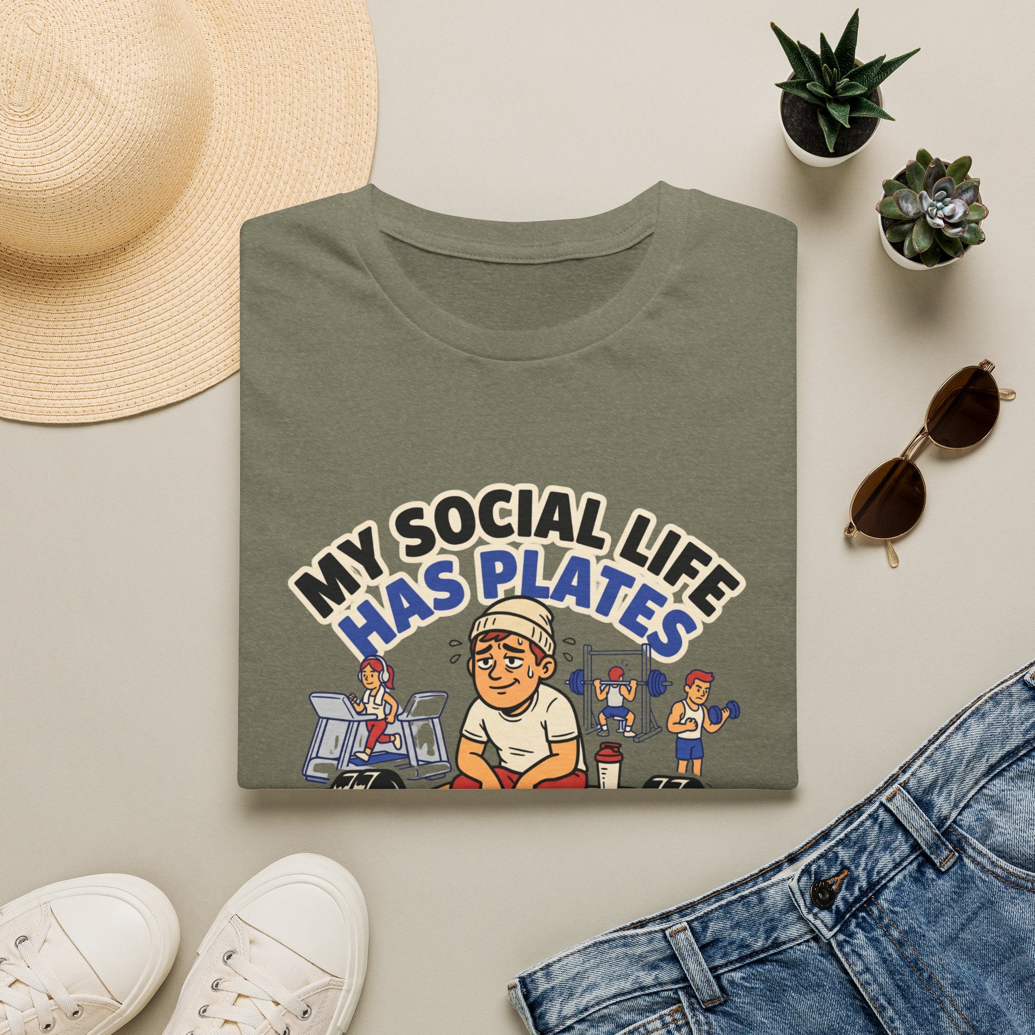My social life has plates T-Shirt