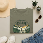 Gym is my escape - Adventure style T-Shirt