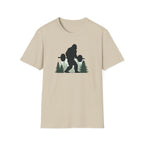 Forest Beast Mode – Bigfoot Barbell Edition T-Shirt