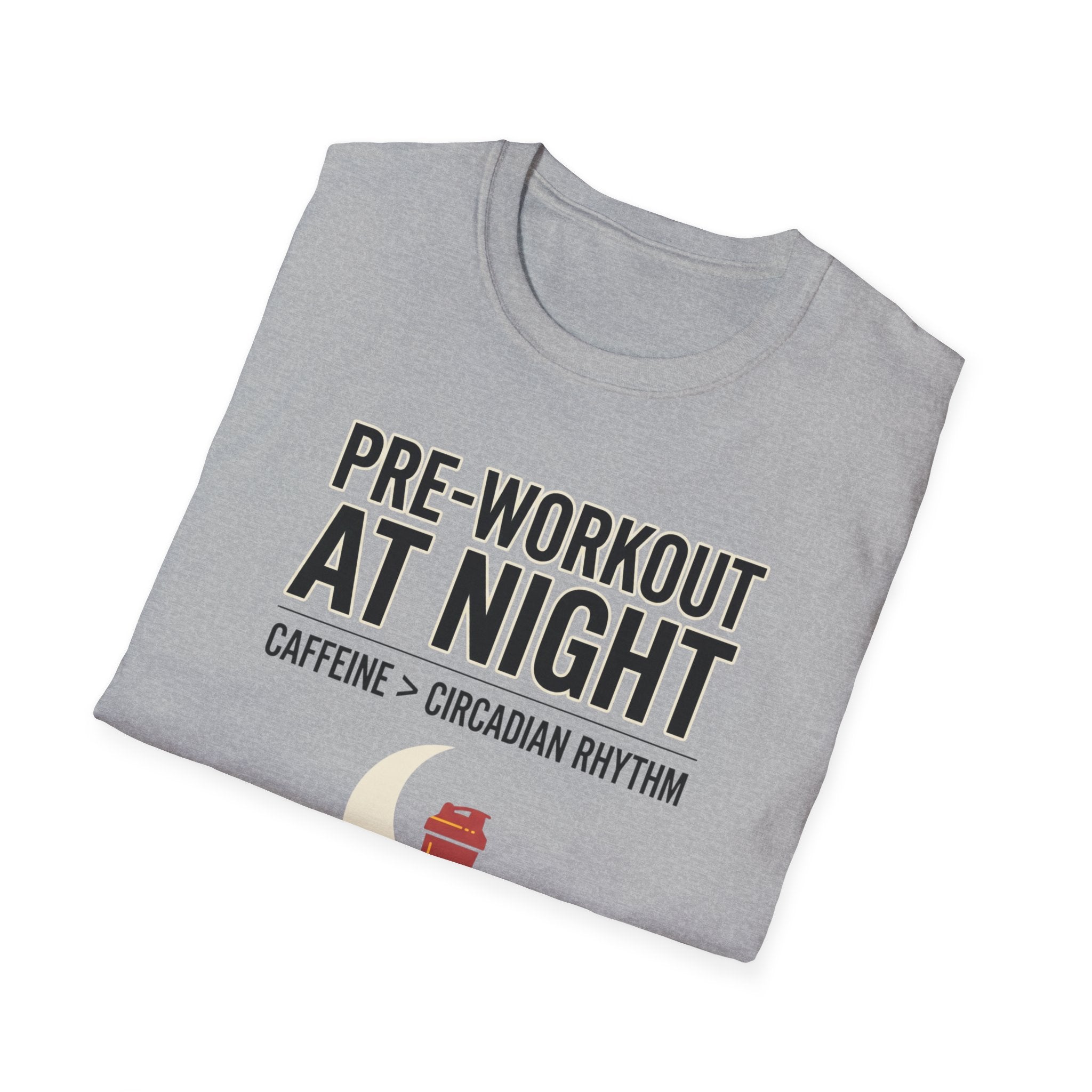 Pre at night - Caffeine > Circadian Rythm T-Shirt