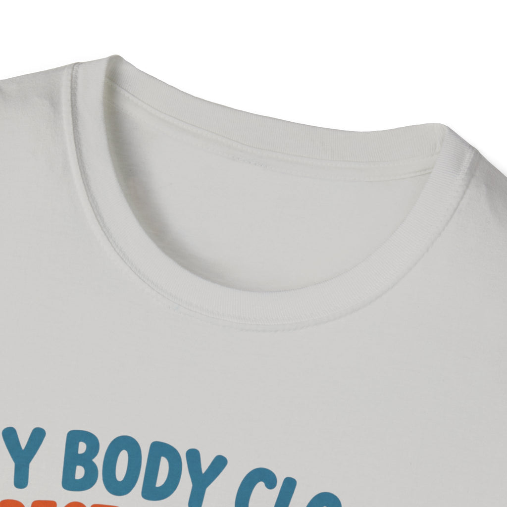 Body clock expects barbell T-Shirt