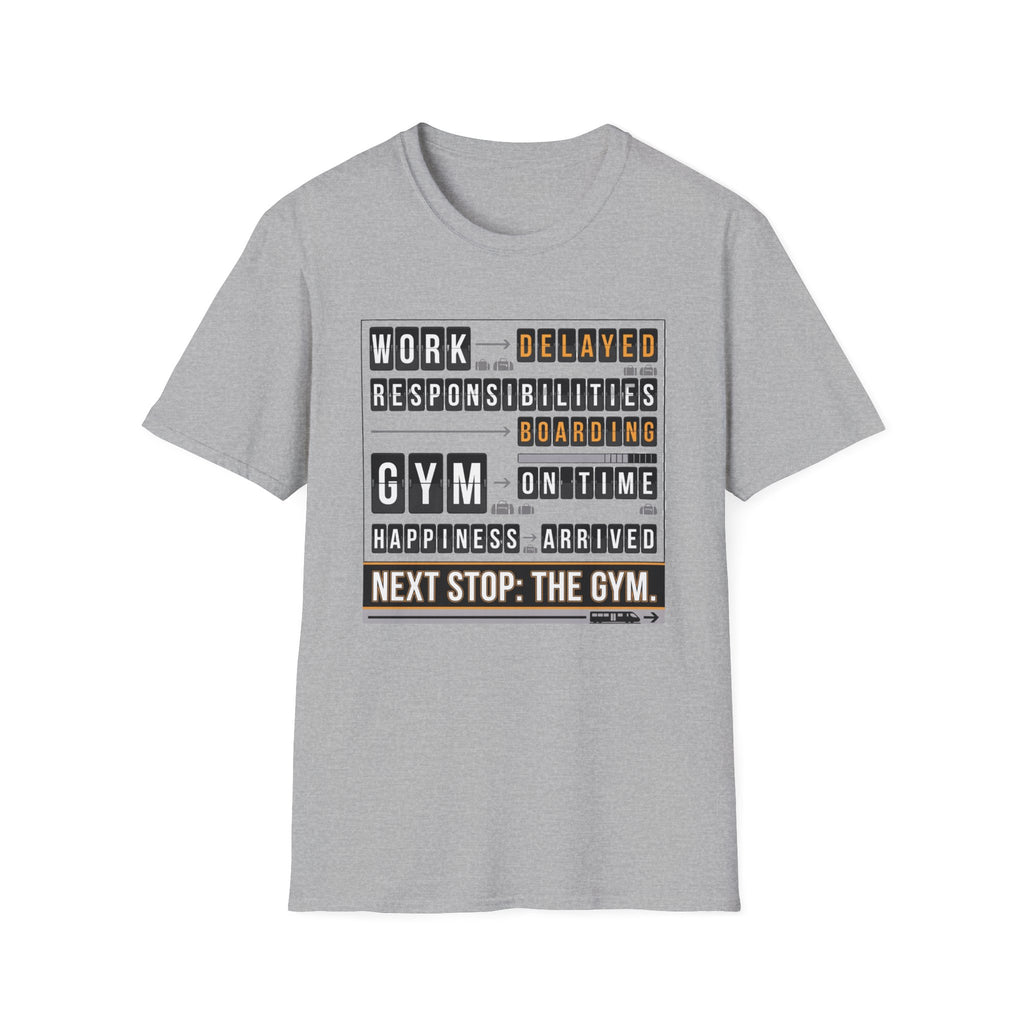 Waiting for gym - Week Schedule T-Shirt