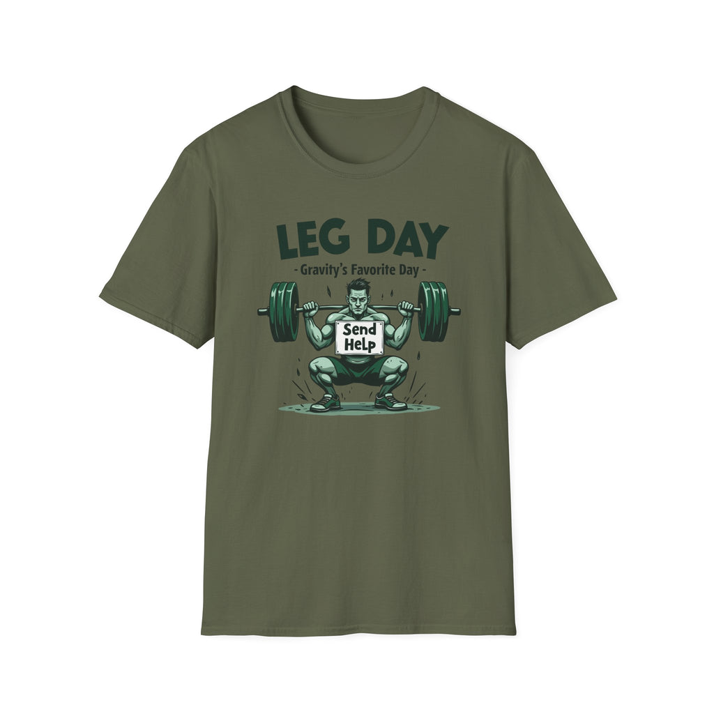 Leg Day – Gravity’s Favorite Day T-Shirt