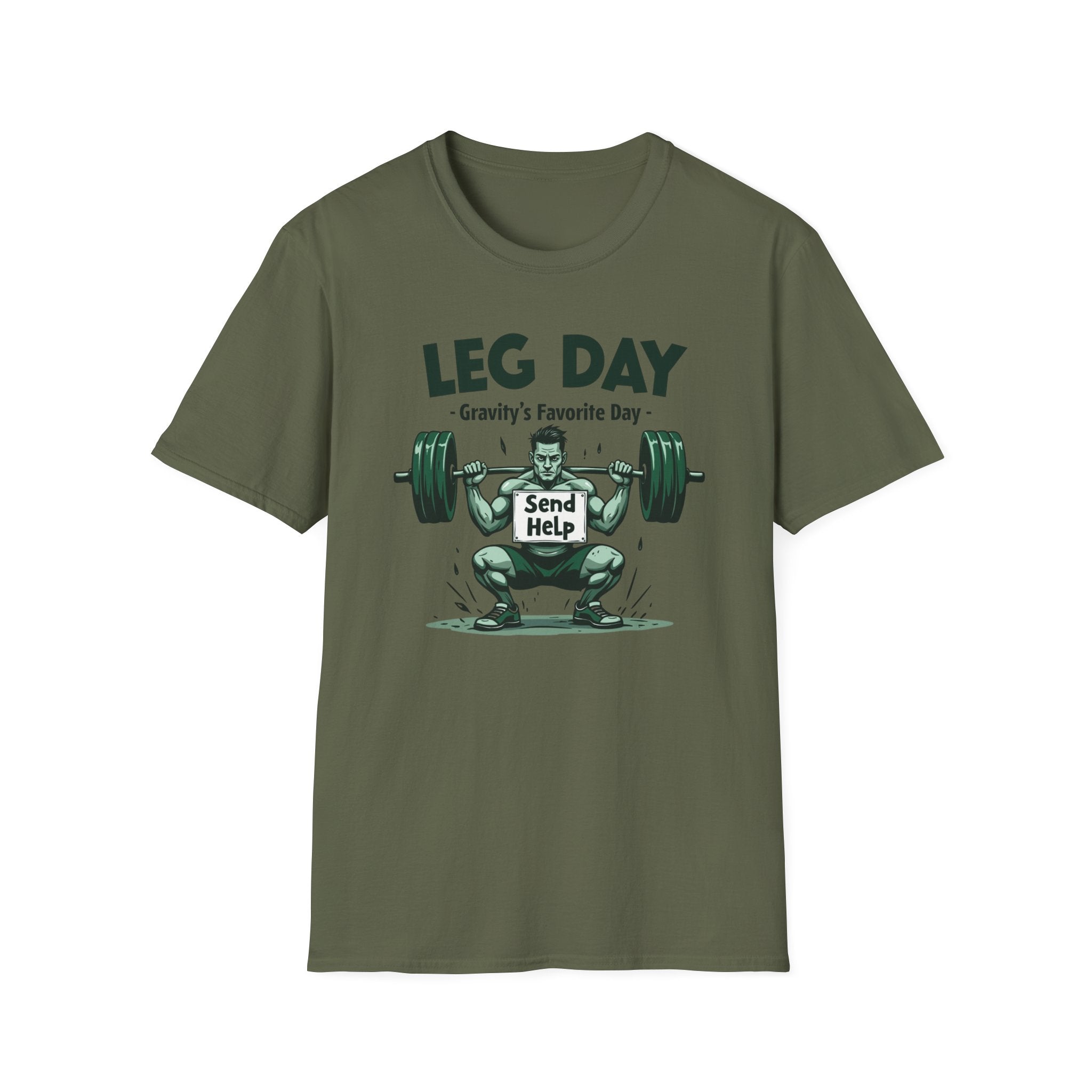 Leg Day – Gravity’s Favorite Day T-Shirt