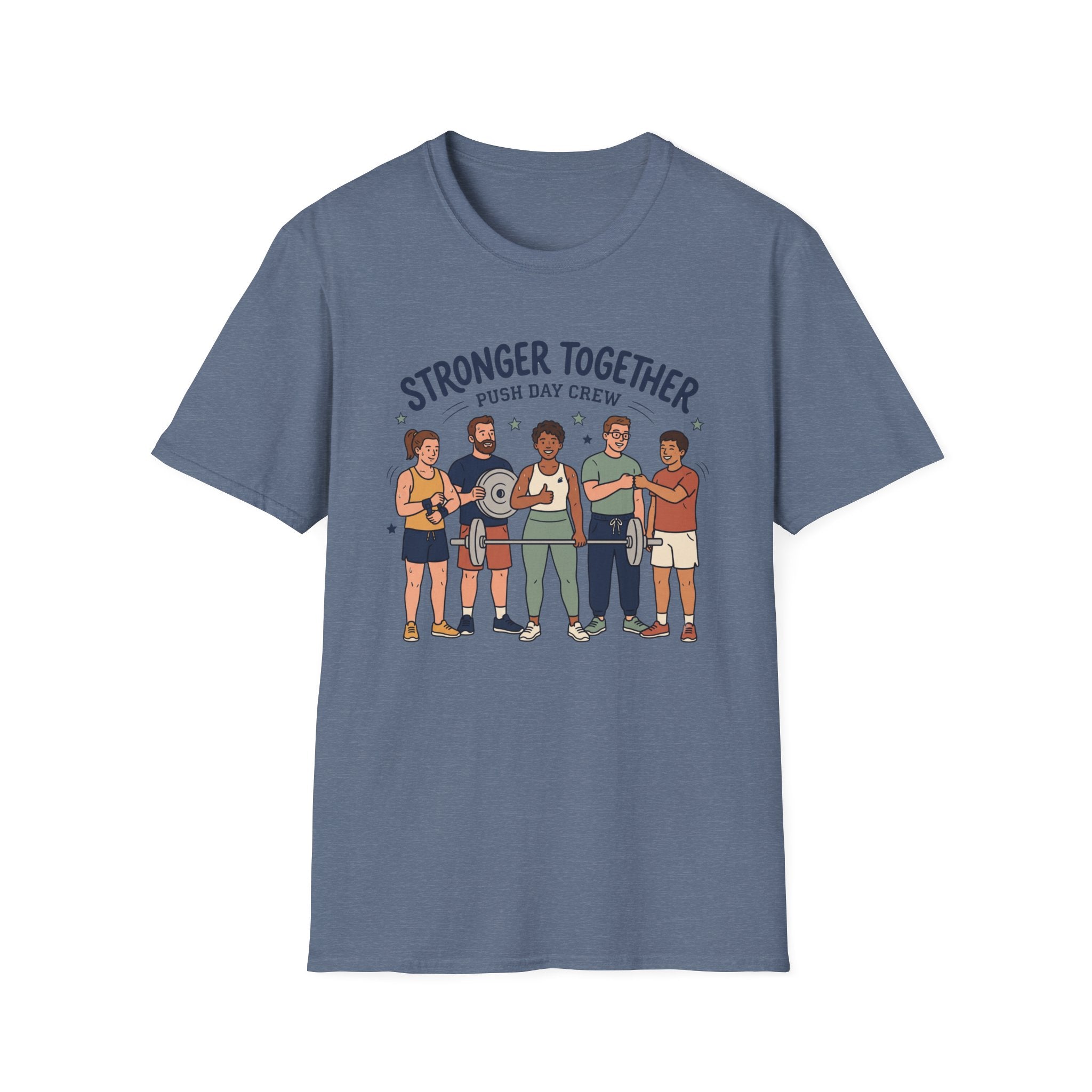Stronger together - Push day crew T-Shirt