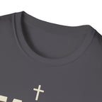 Faith Over Fatigue – Cross & Endurance Bold Tshirt