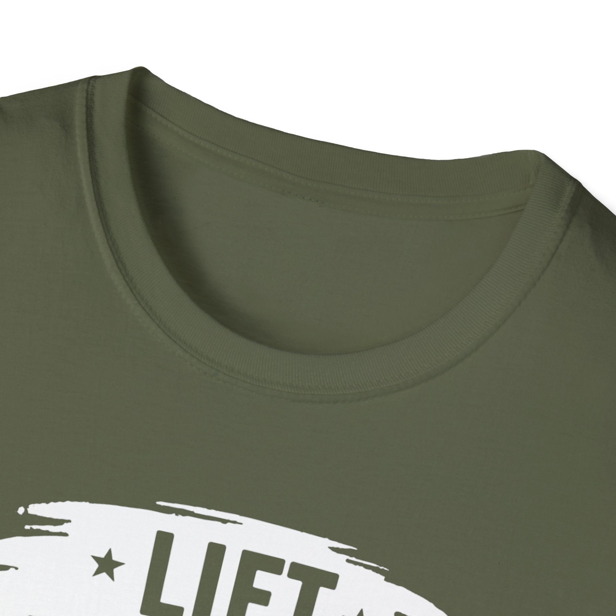 Lift Heavy, Petty Harder (Vintage Crest Edition) T-Shirt