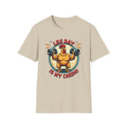 Leg Day Is My Cardio (Muscle Chicken Edition) T-Shirt