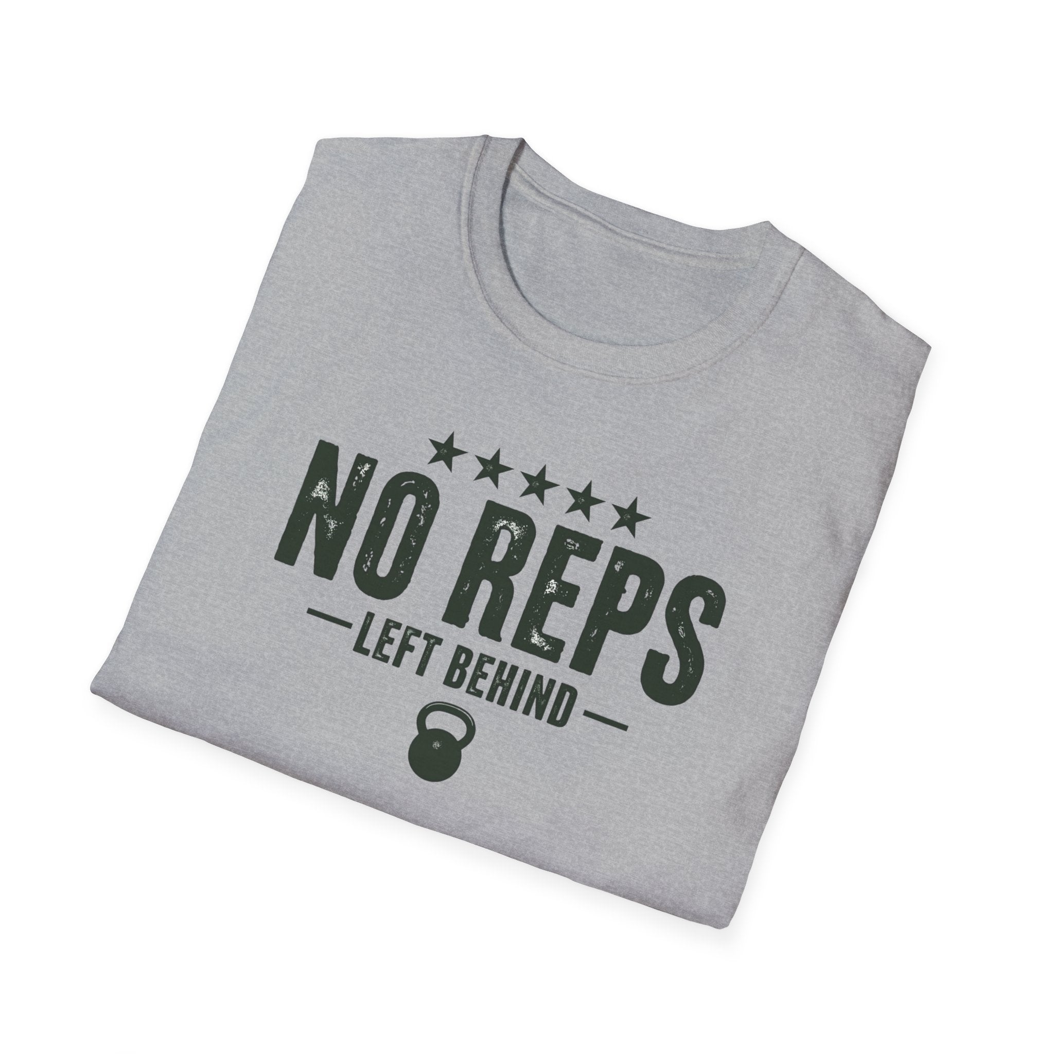 No Reps Left Behind – Kettlebell Grind T-Shirt