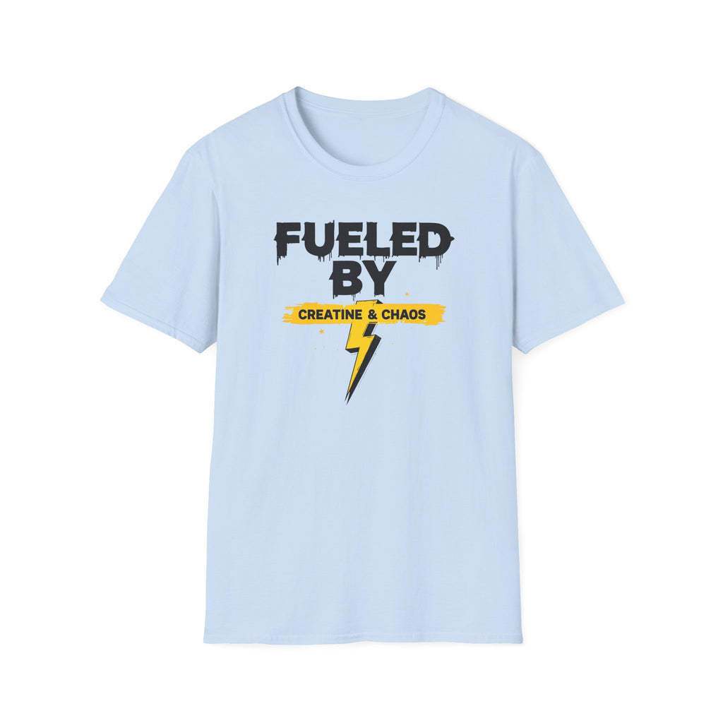 Fueled by Creatine & Chaos – Energetic Chaos Edition T-Shirt