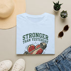 Stronger than yesterday - turn pain into progress T-Shirt