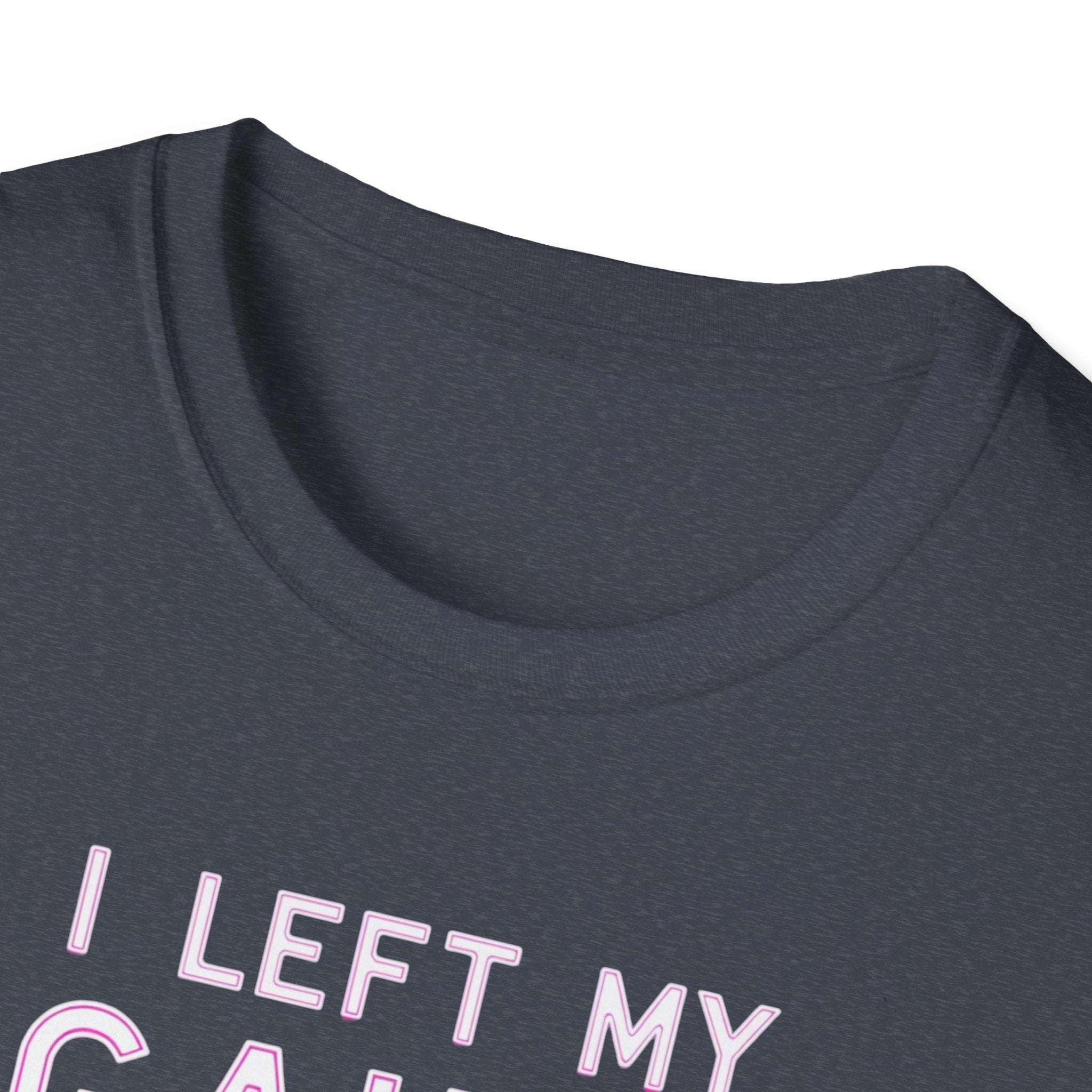 I Left My Gains for This? – Neon Gym Life T-Shirt