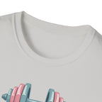 Lift Heavy, Stress Less – Barbell Bliss Edition T-Shirt
