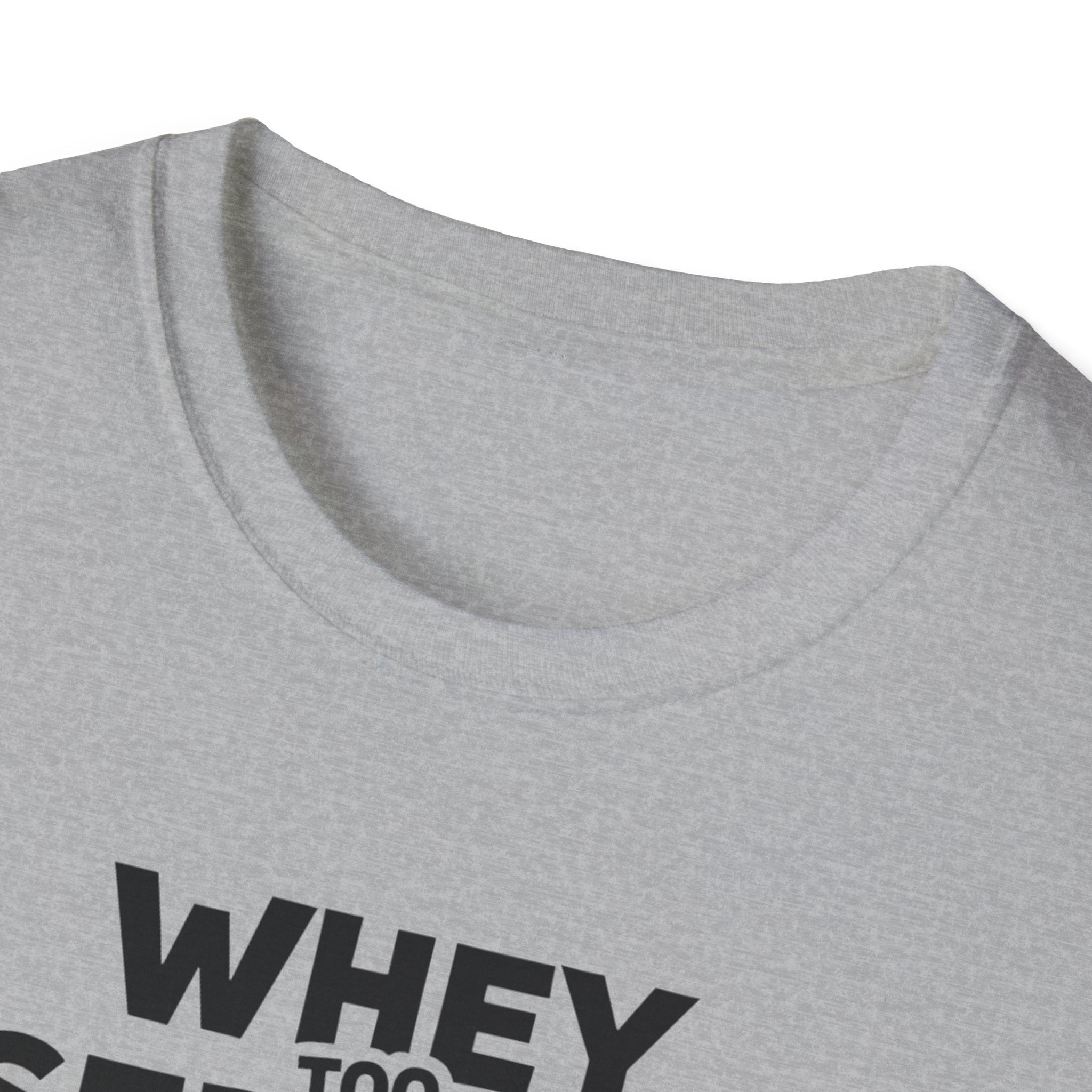 Whey Too Serious – Cartoon Shaker Edition T-Shirt