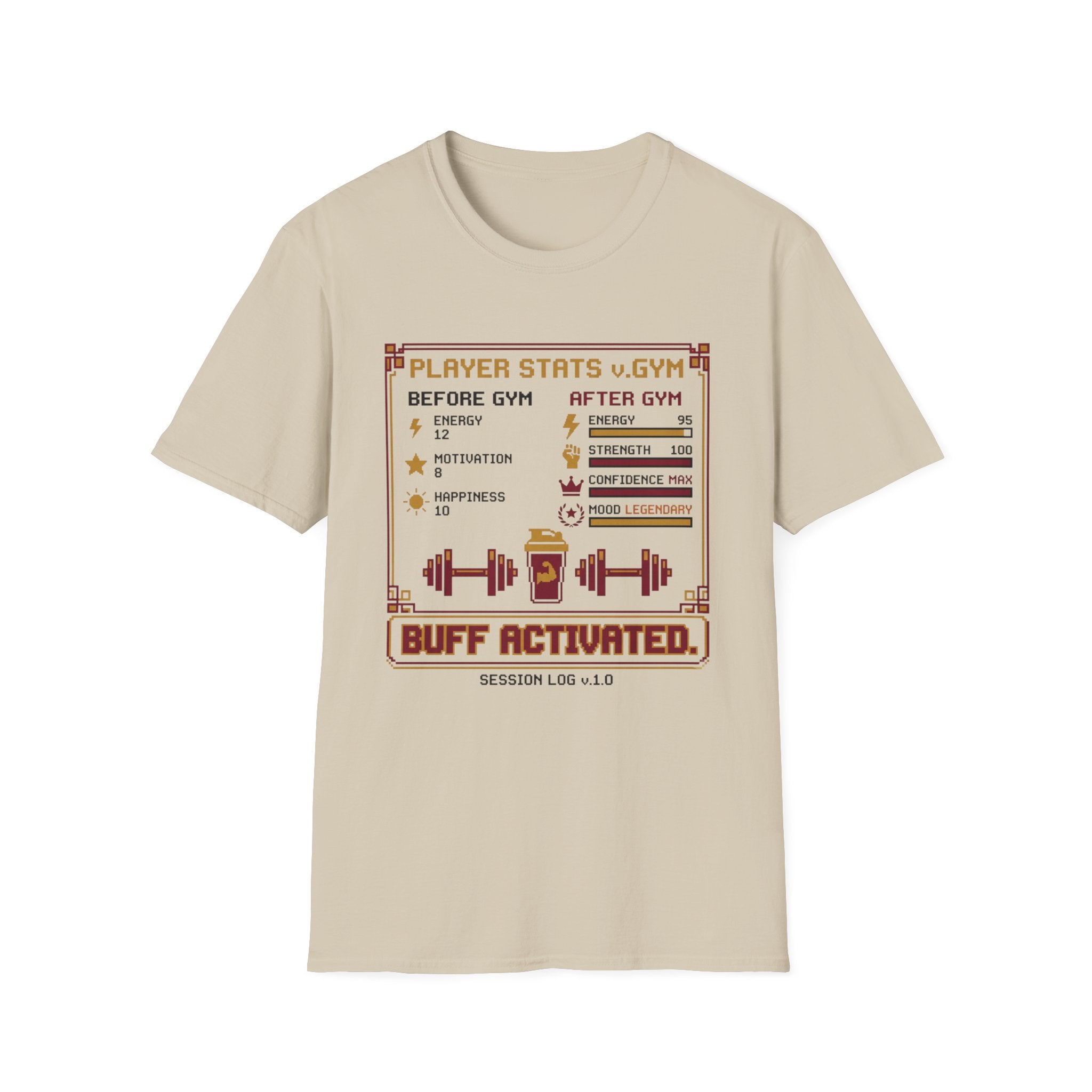 Buff activated T-Shirt