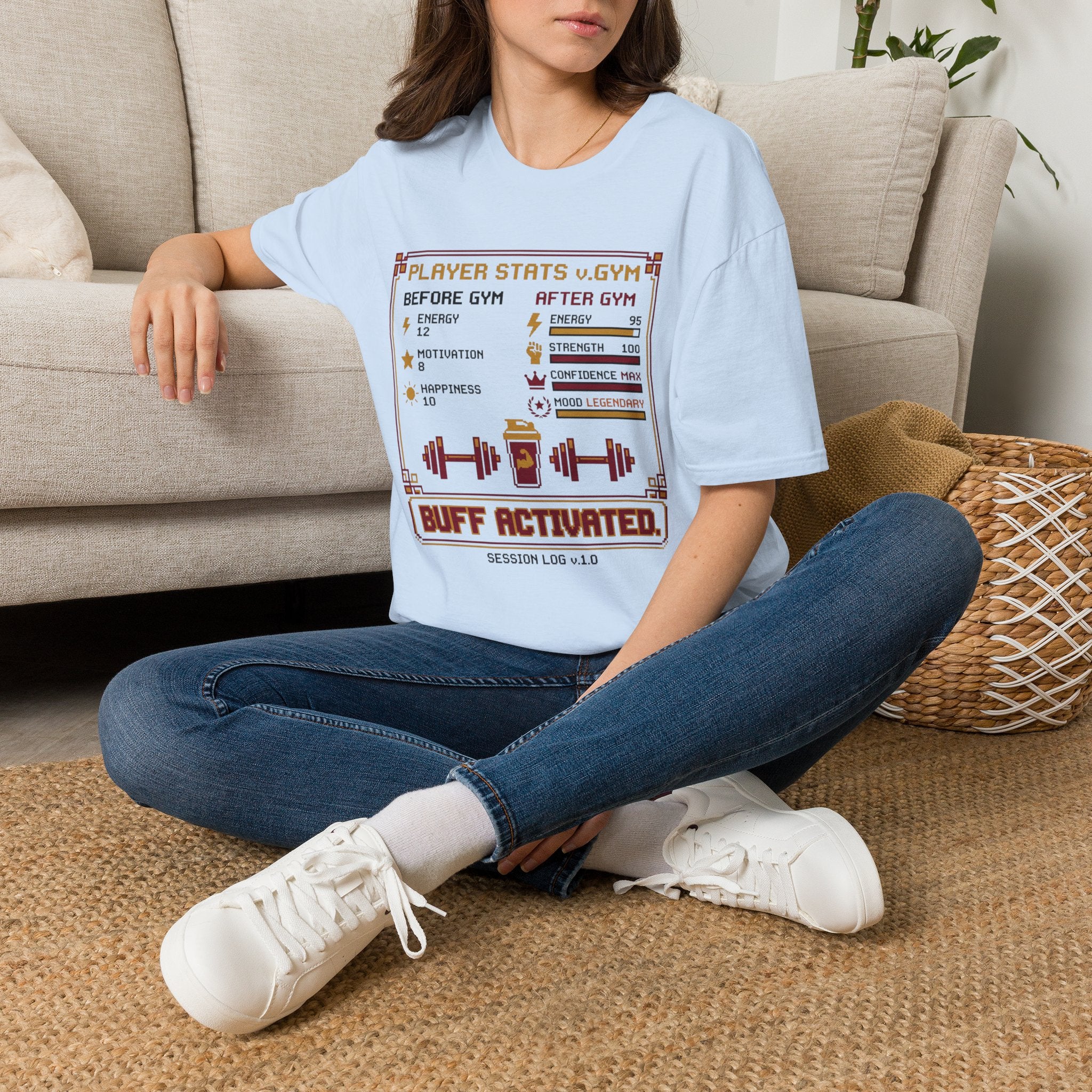 Buff activated T-Shirt
