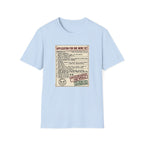 Application for one more set -  Push day T-Shirt