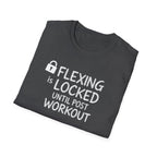 Flexing Locked – Post-Pump Protocol T-Shirt